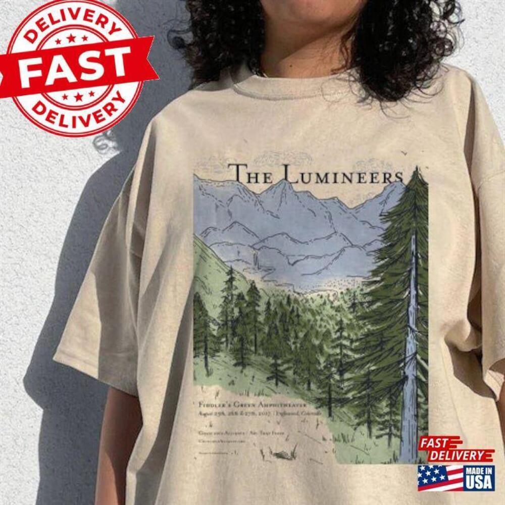 Lumineers Shirt The Poster Tour Merch Unisex - Picture 1 of 4